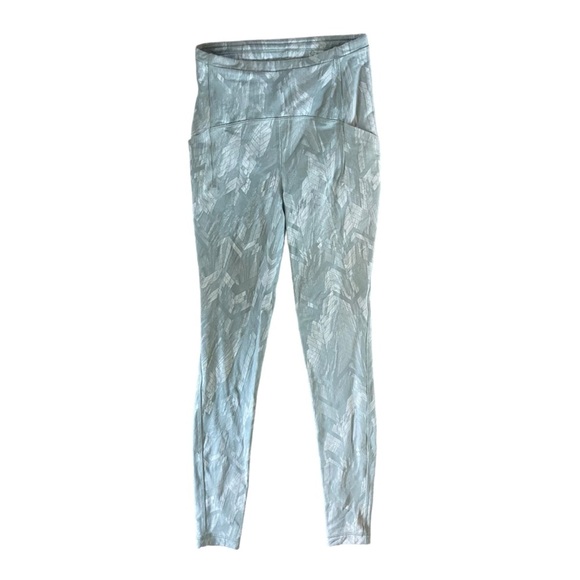 Lululemon Swift Speed High-Rise Tight 28" Reverberate Chevron Jacquard Silver 4 - Picture 2 of 4